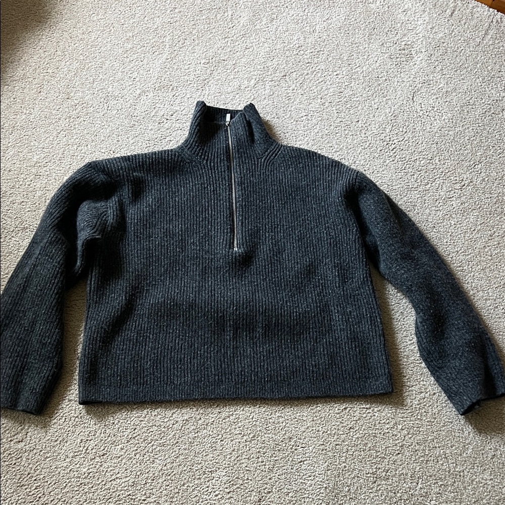 H&M Dark Gray Turtleneck Sweater